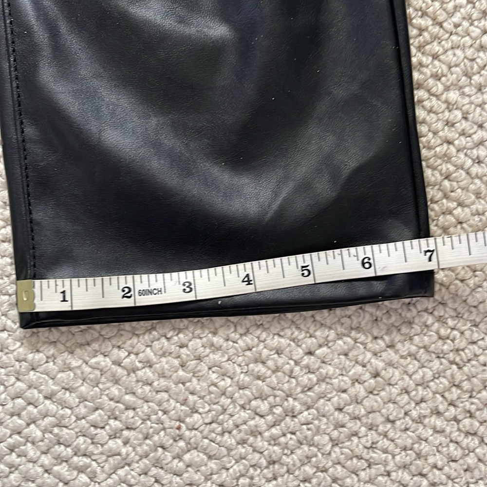 Gap faux leather  pants, ultra soft! - Picture 8 of 9